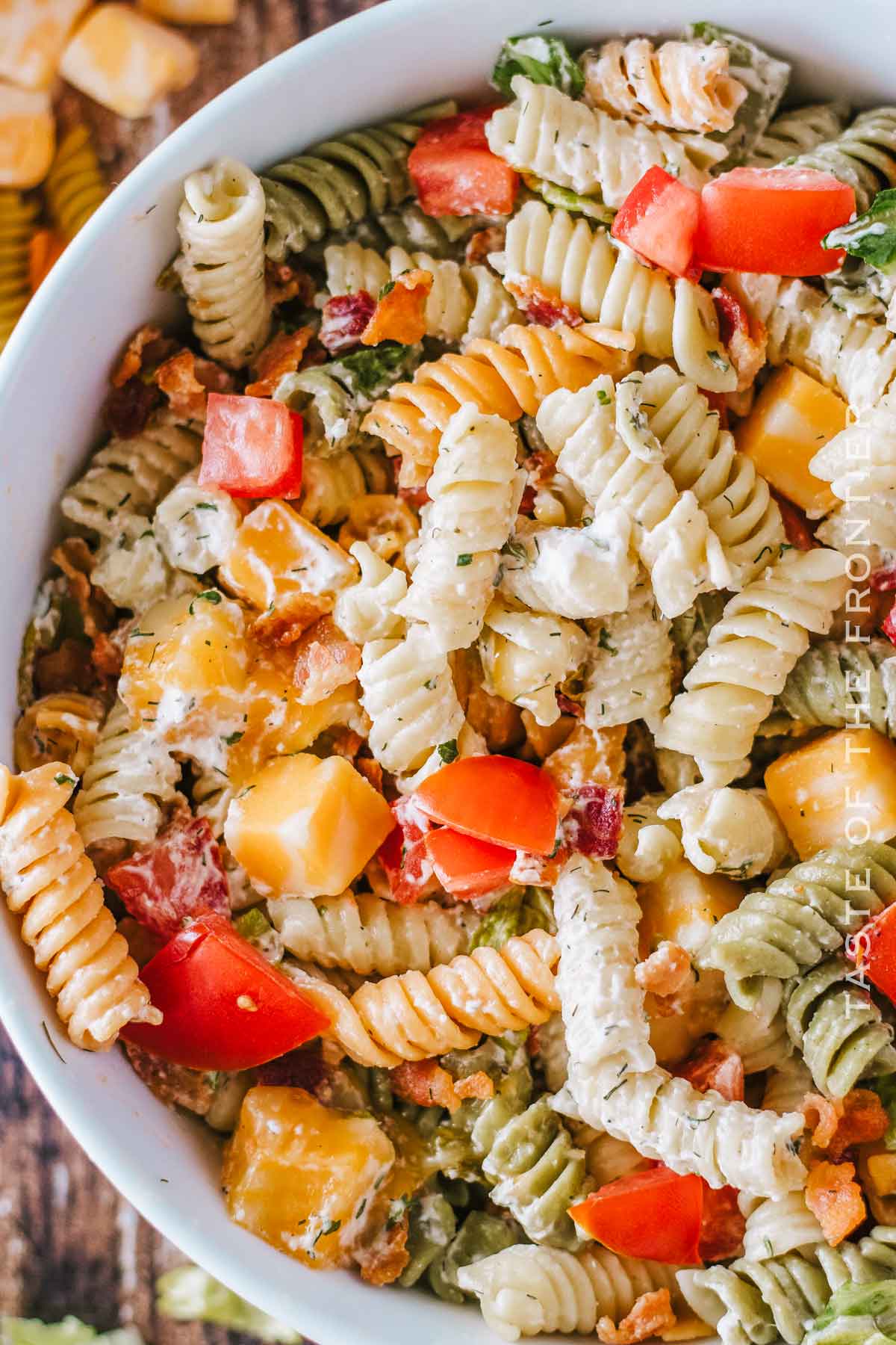 Creamy Pasta Salad - BLT Pasta Salad