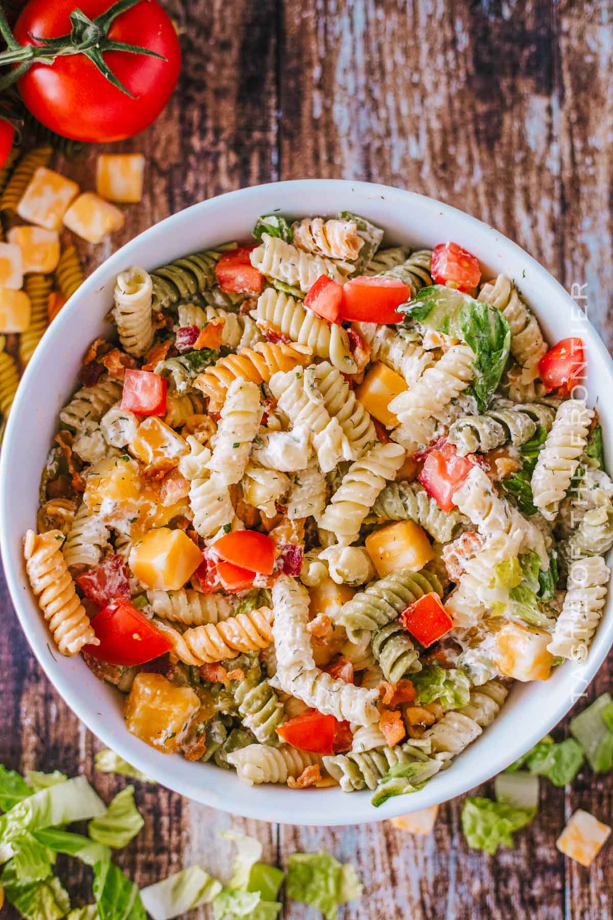 pasta salad recipe with mayo