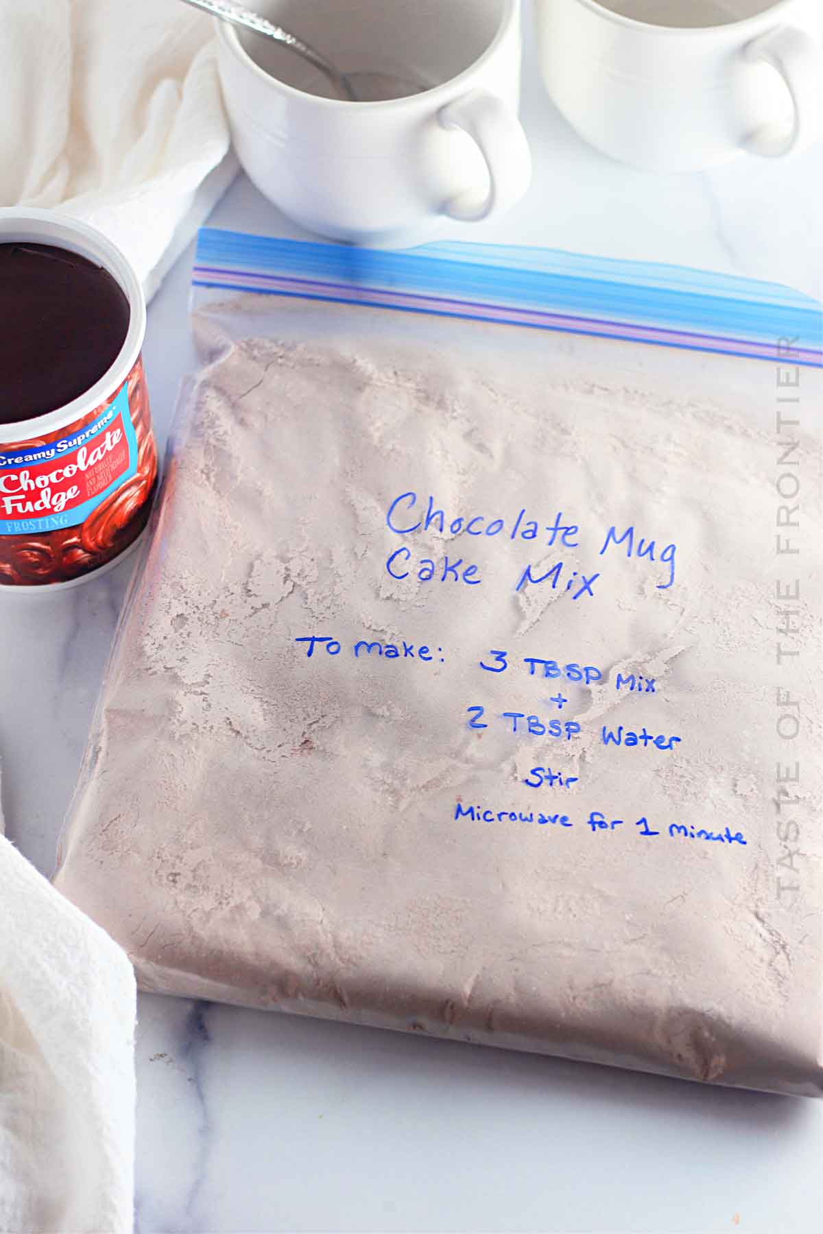 Chocolate Mug Cake Mix - ready to make