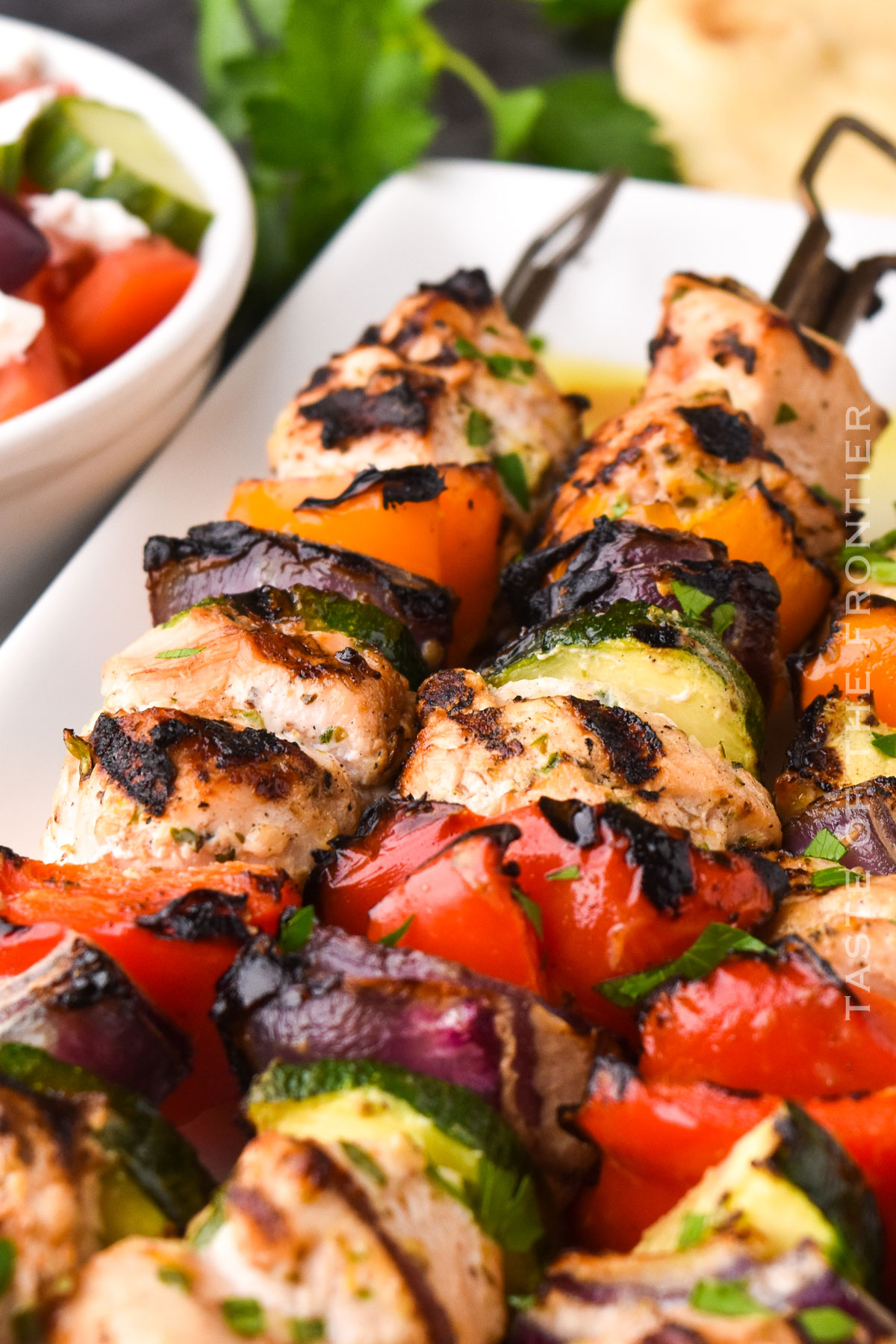 Greek Chicken Kabobs