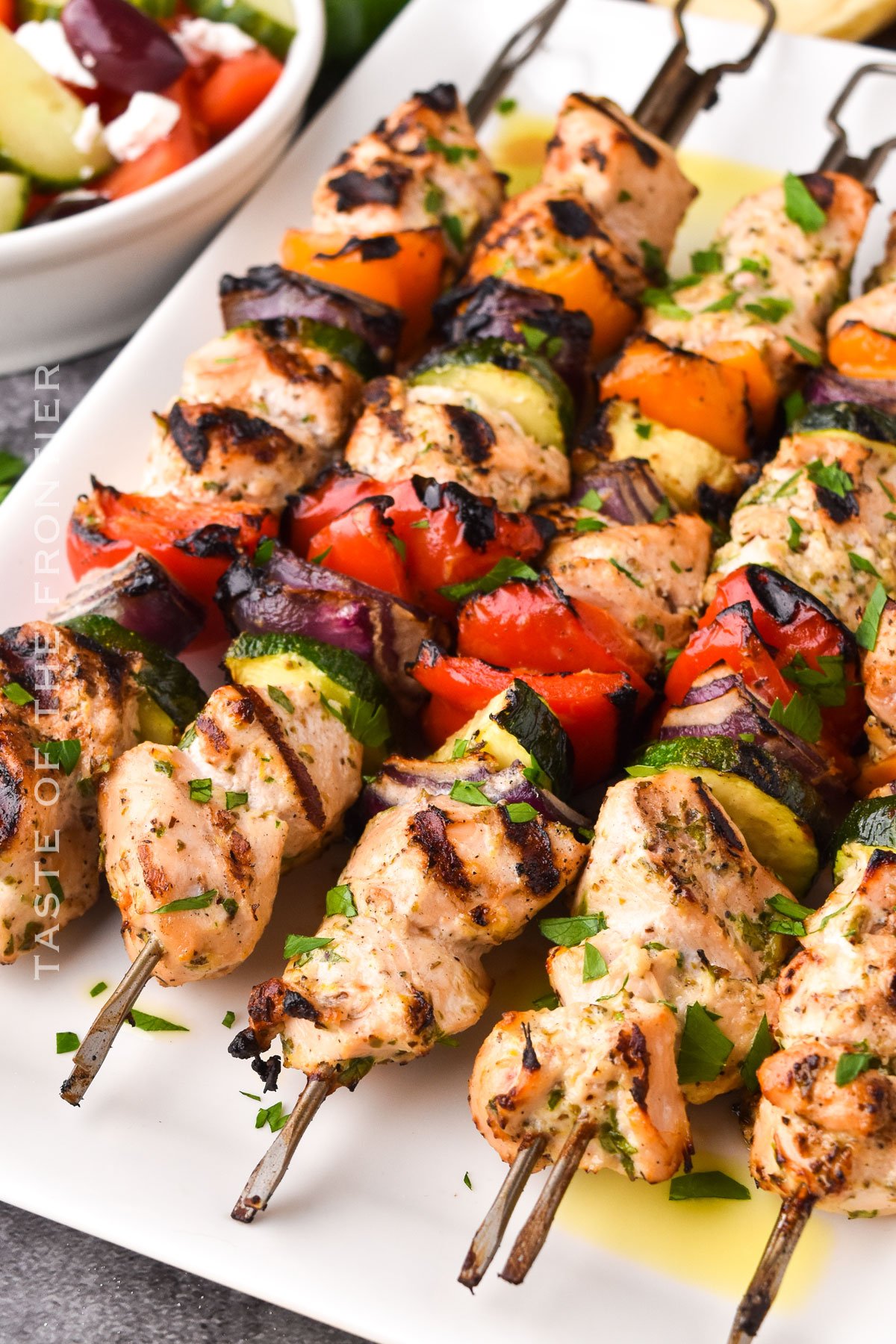 Greek Chicken Kabobs Recipe