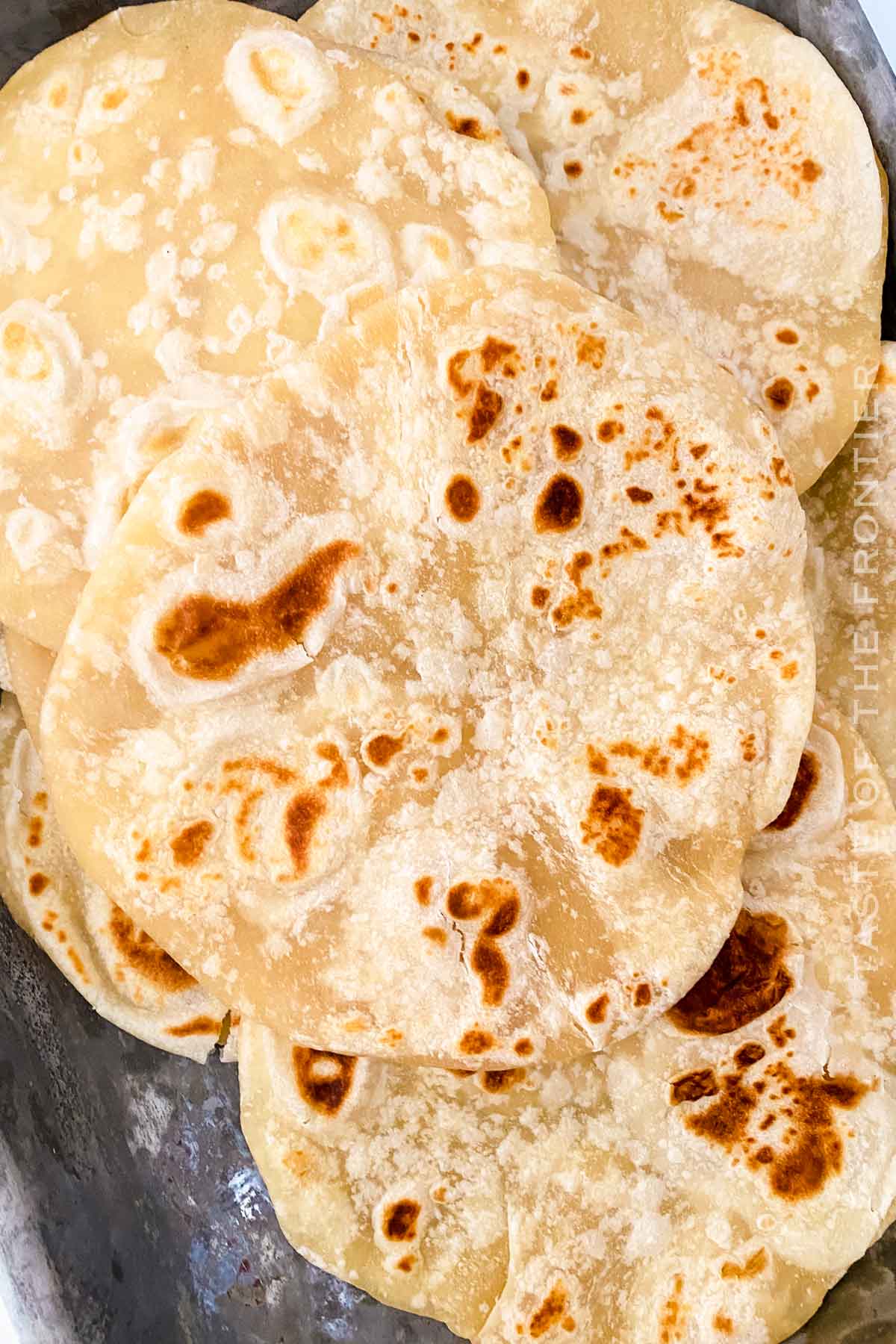 Easy Homemade Flour Tortillas