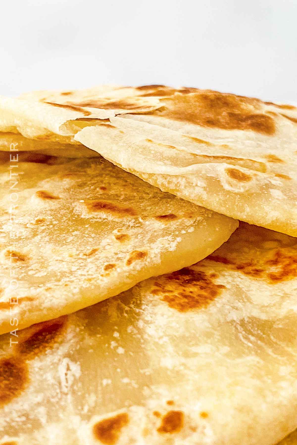 authentic homemade tortillas