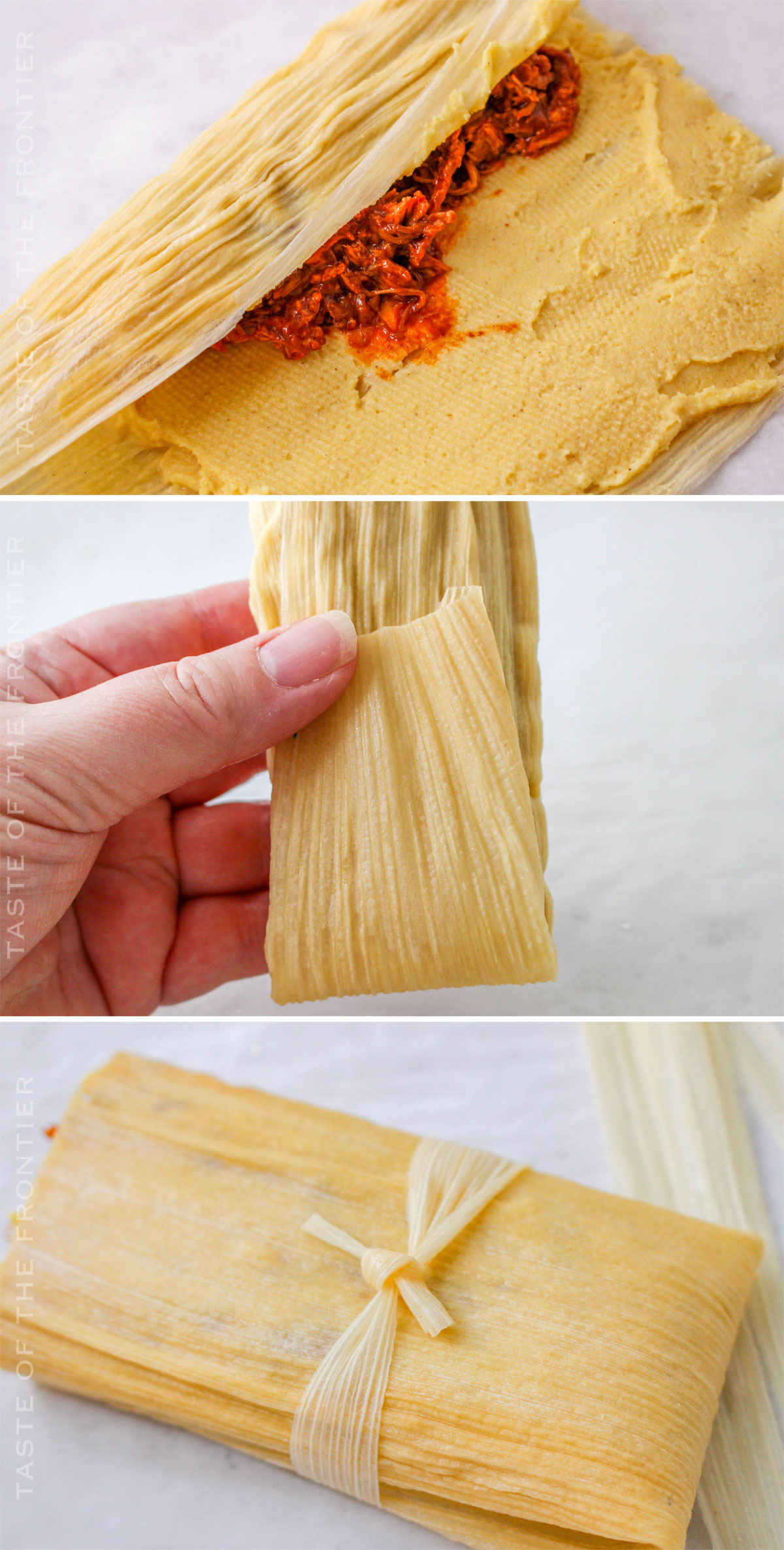 how to wrap a tamale