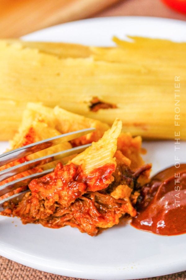 Recipe for Instant Pot Pork Tamales