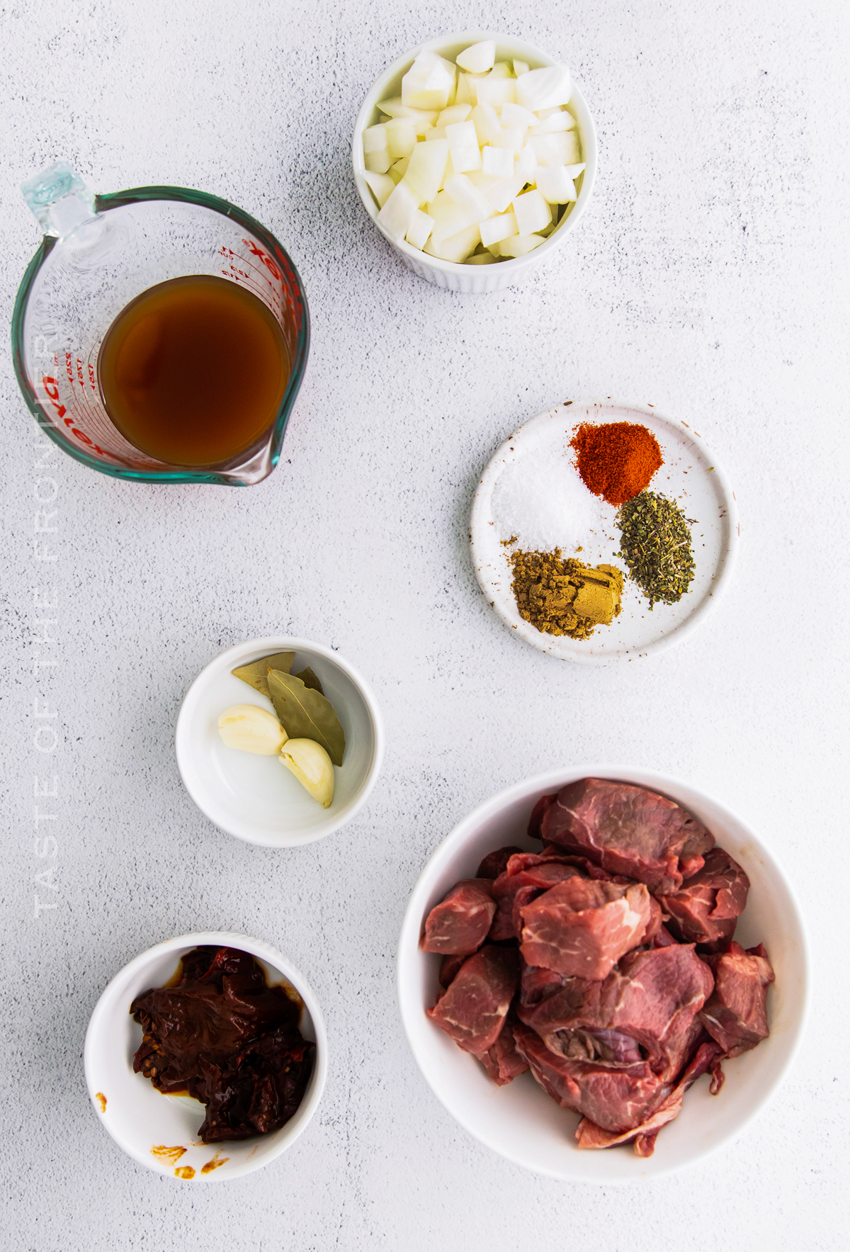 Instant Pot Barbacoa Taco Ingredients