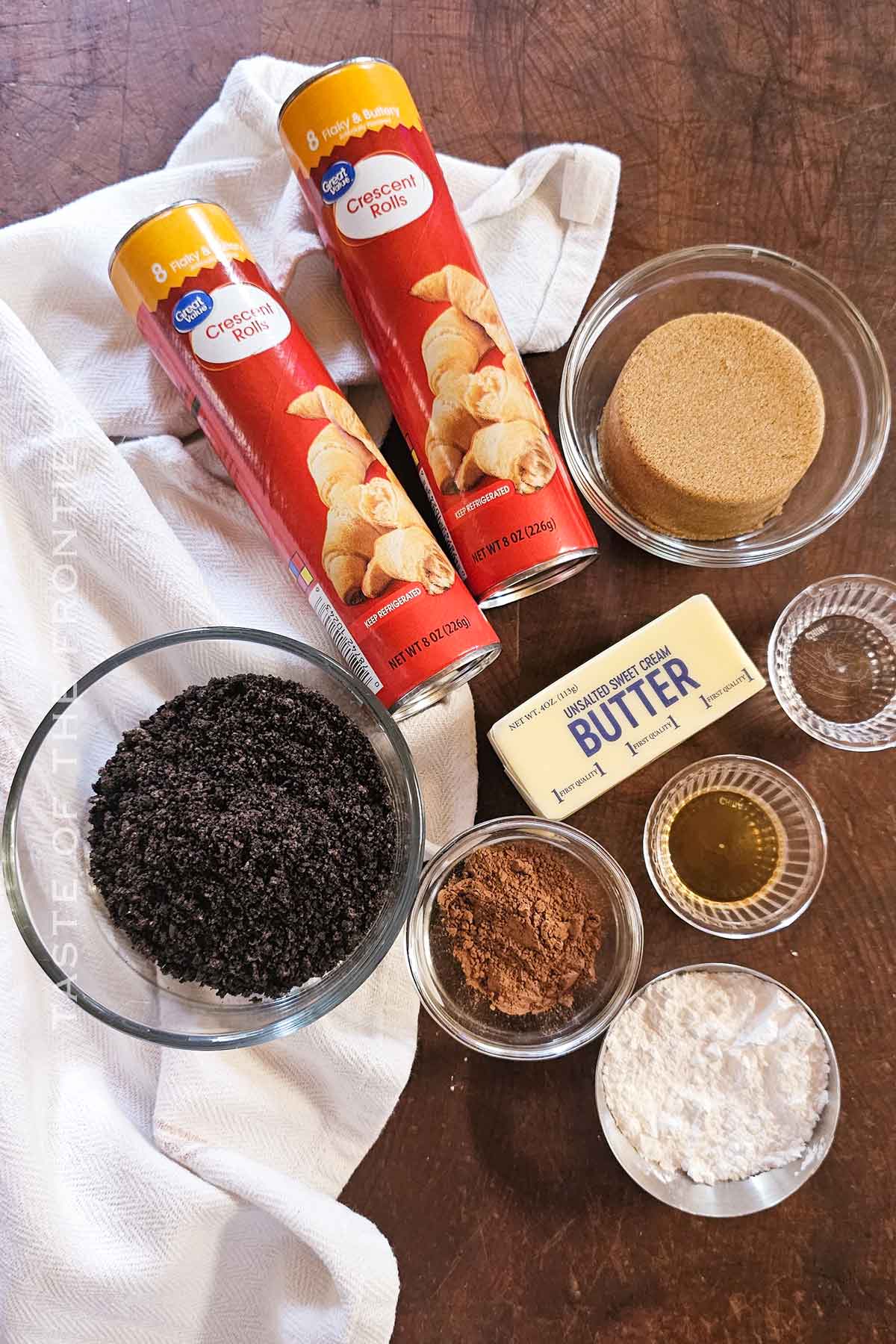 Oreo Cruffin Ingredients
