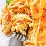 Rotel Chicken Spaghetti