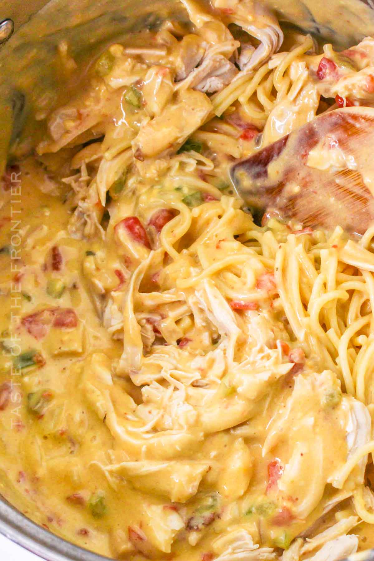 Rotel Chicken Spaghetti recipe