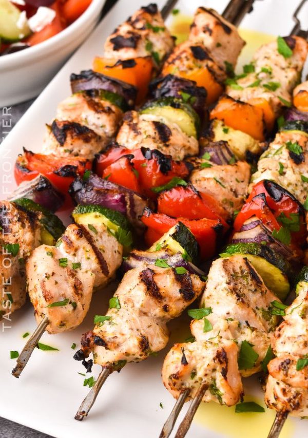 Greek Chicken Kabobs Recipe