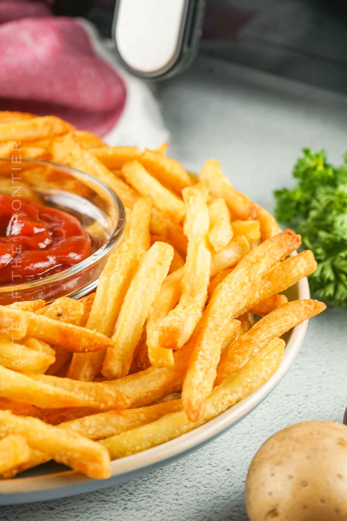 cooking time for french fries in the air fryer