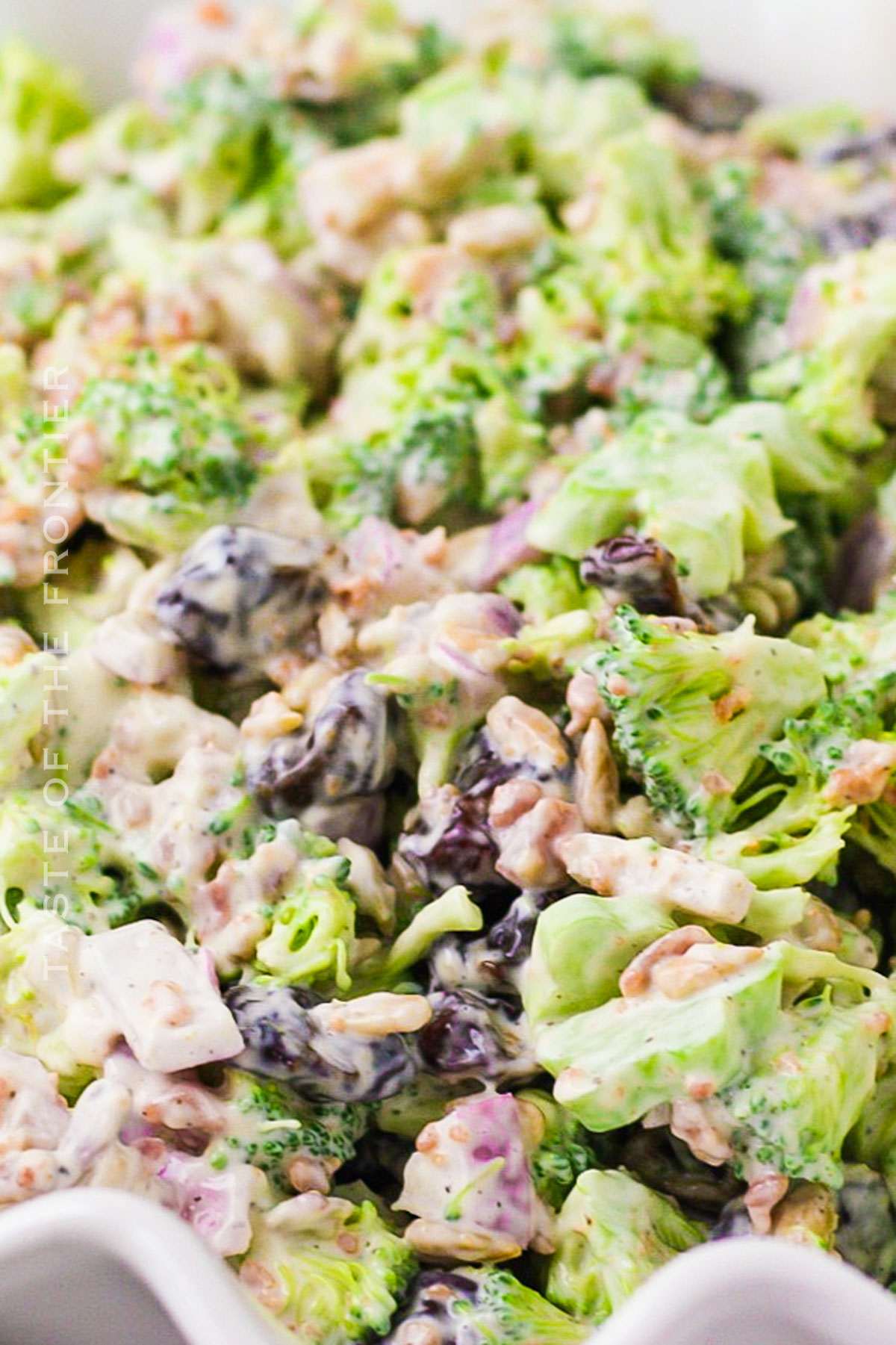 Broccoli Salad Recipe with Dried Cherries