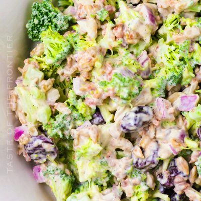 the best Broccoli Salad Recipe