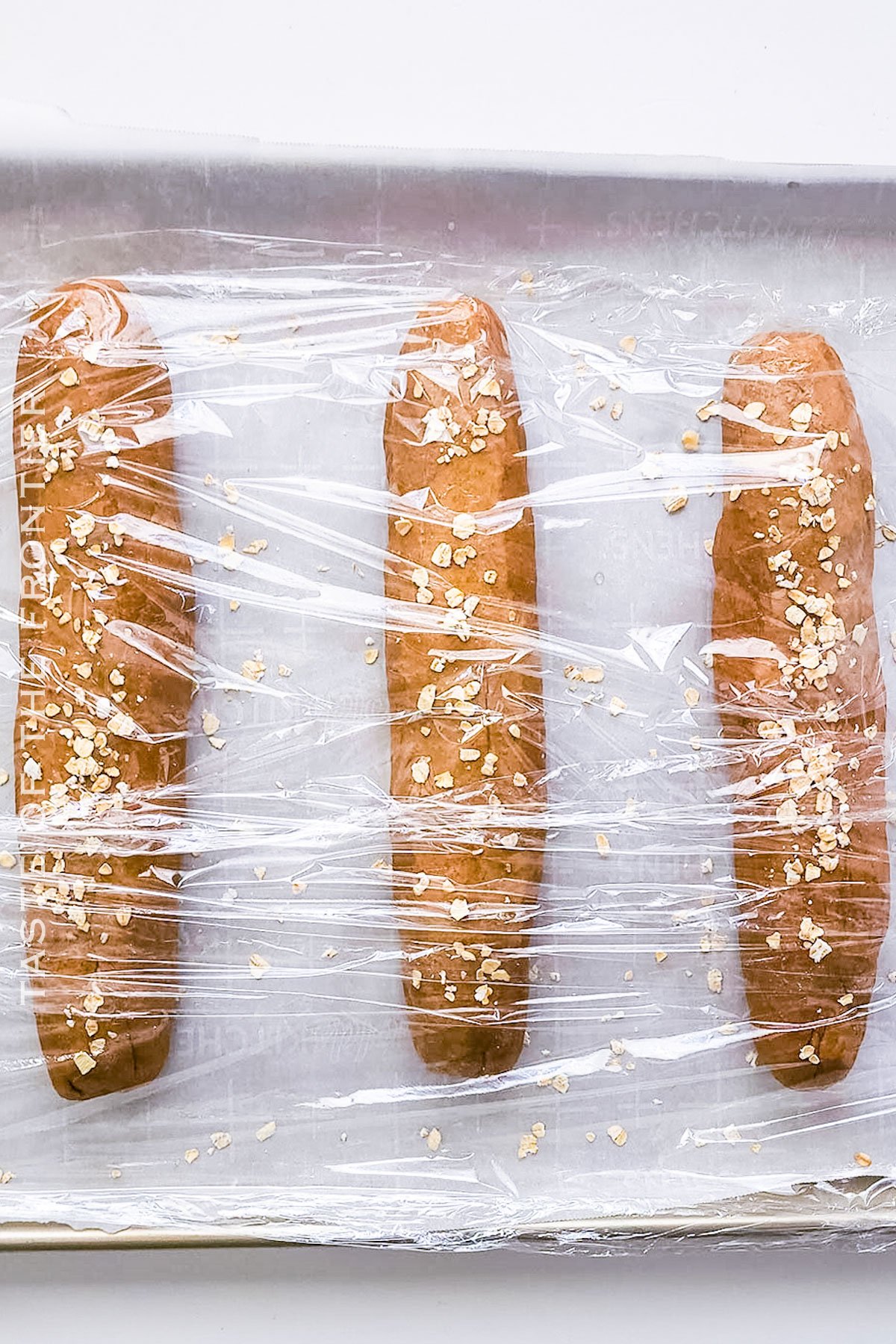 covered bread dough