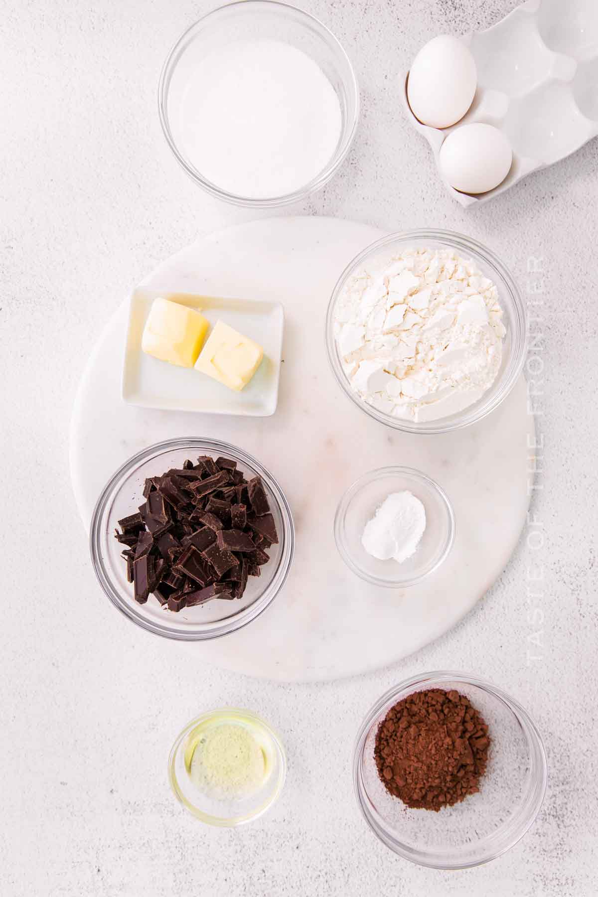 Brownie Cookie ingredients