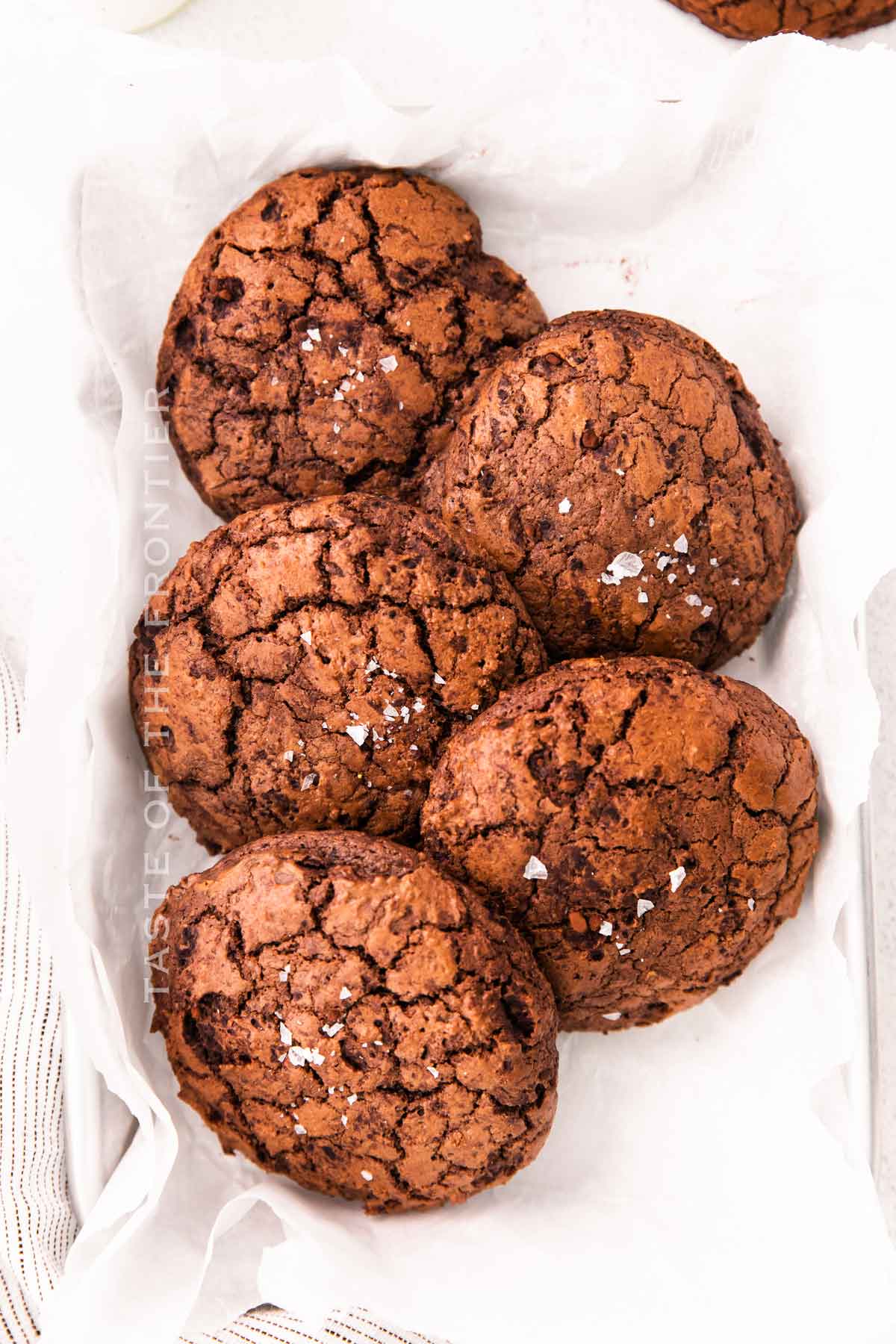 Brownie Cookies with cocoa powder