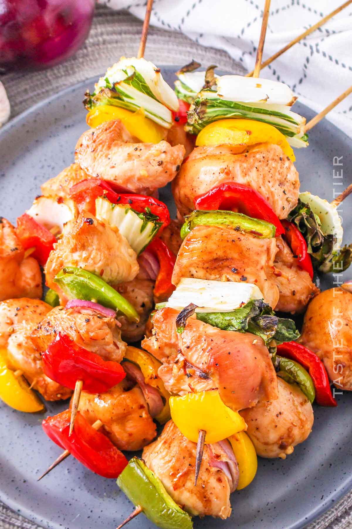 marinated chicken kabobs