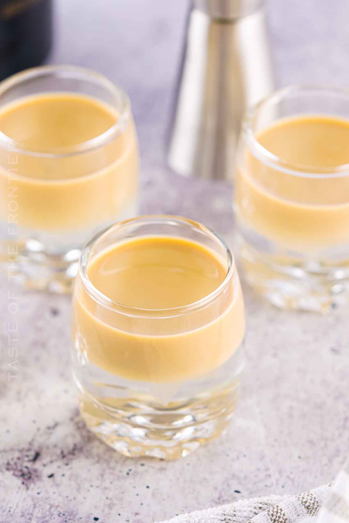 Buttery Nipple Shots cocktail
