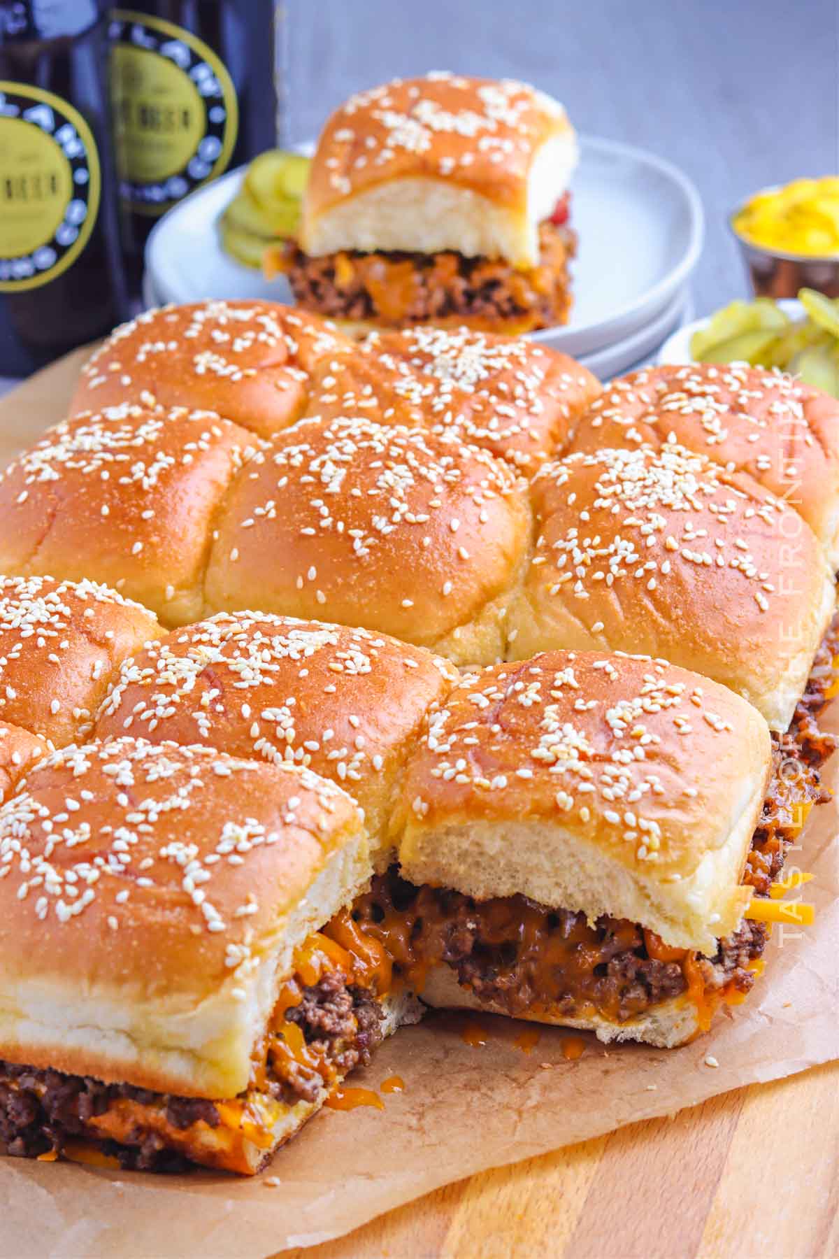 Sliders on Hawaiian Rolls