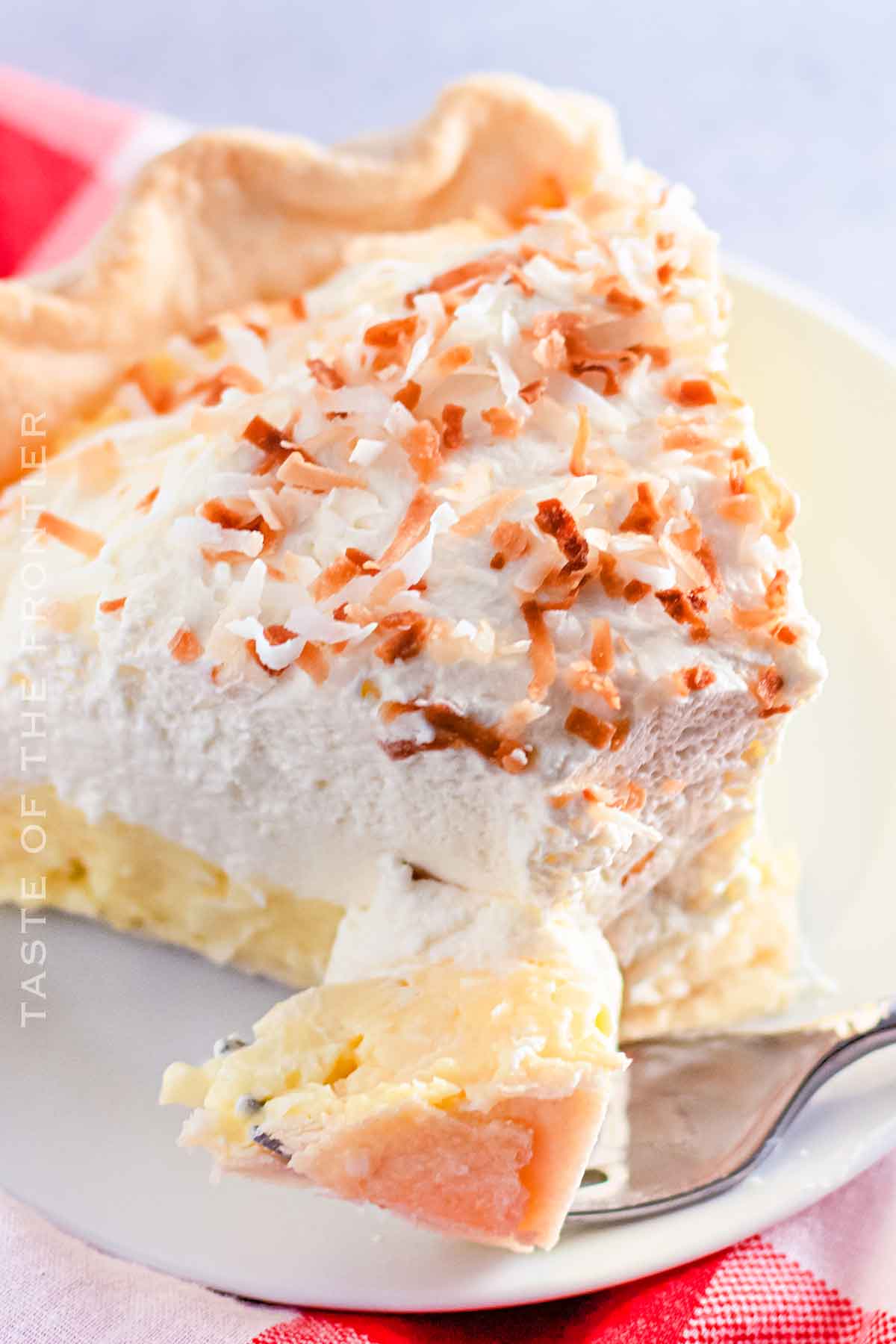 Homemade Coconut Cream Pie