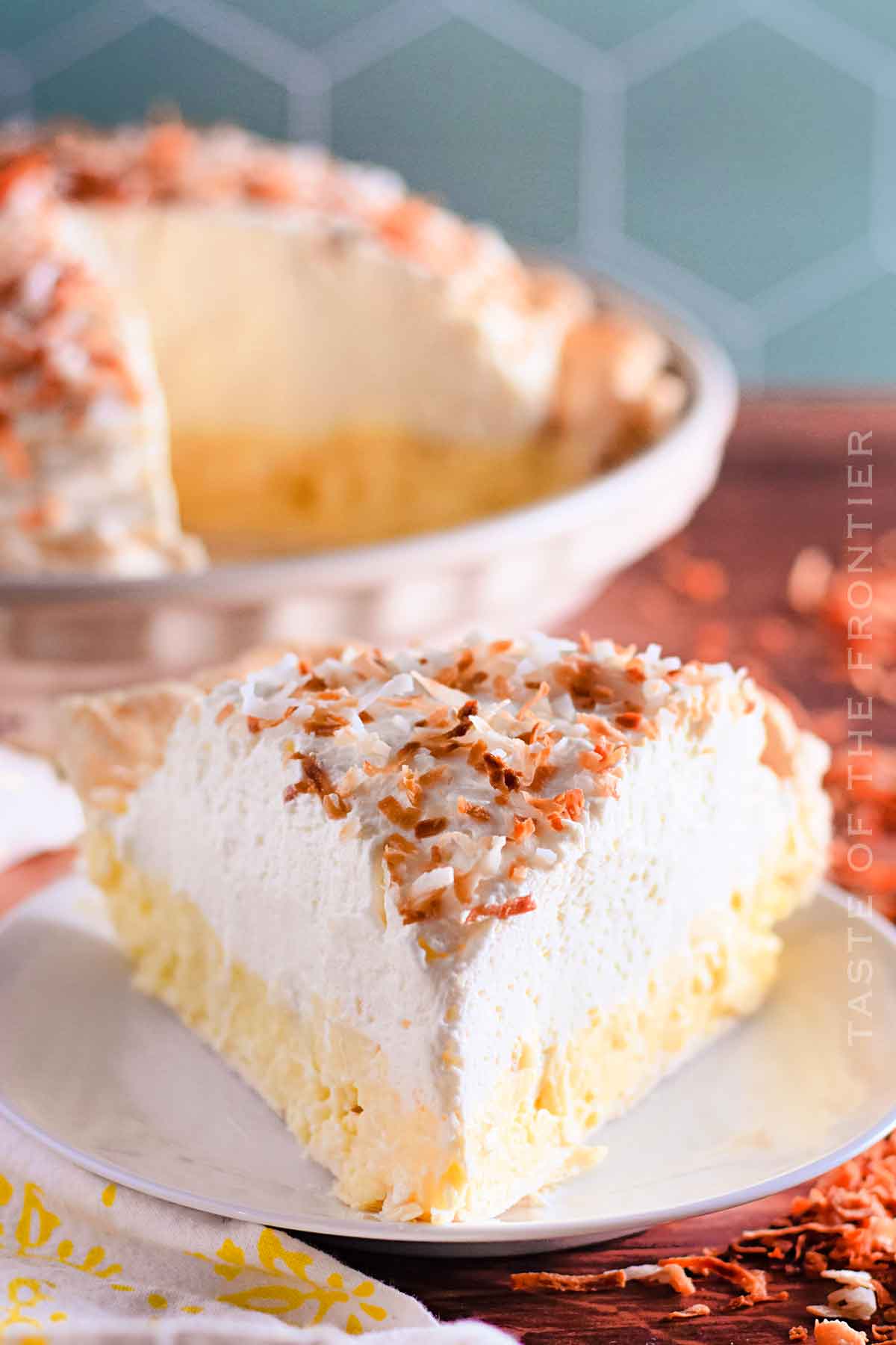 Old Fashioned Coconut Cream Pie