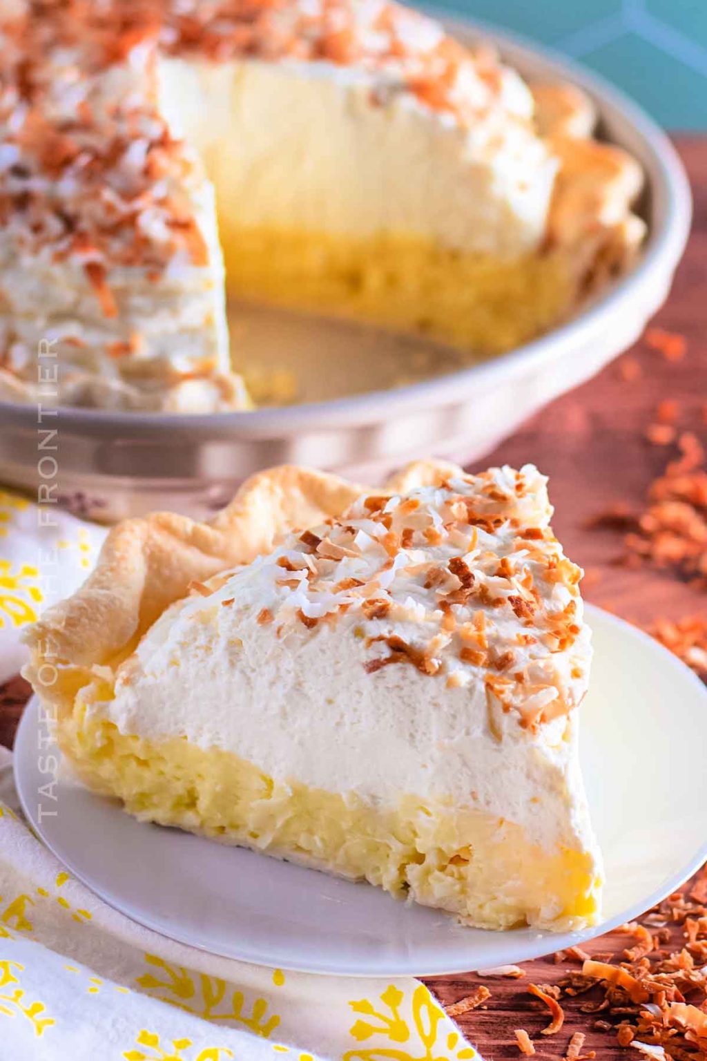 Coconut Cream Pie Taste of the Frontier