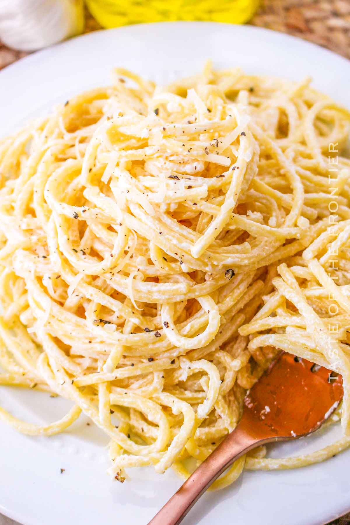 creamy spaghetti recipe