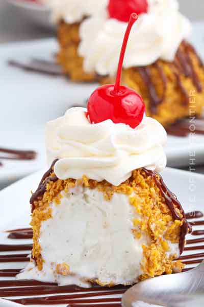 Easy Fried Ice Cream Recipe