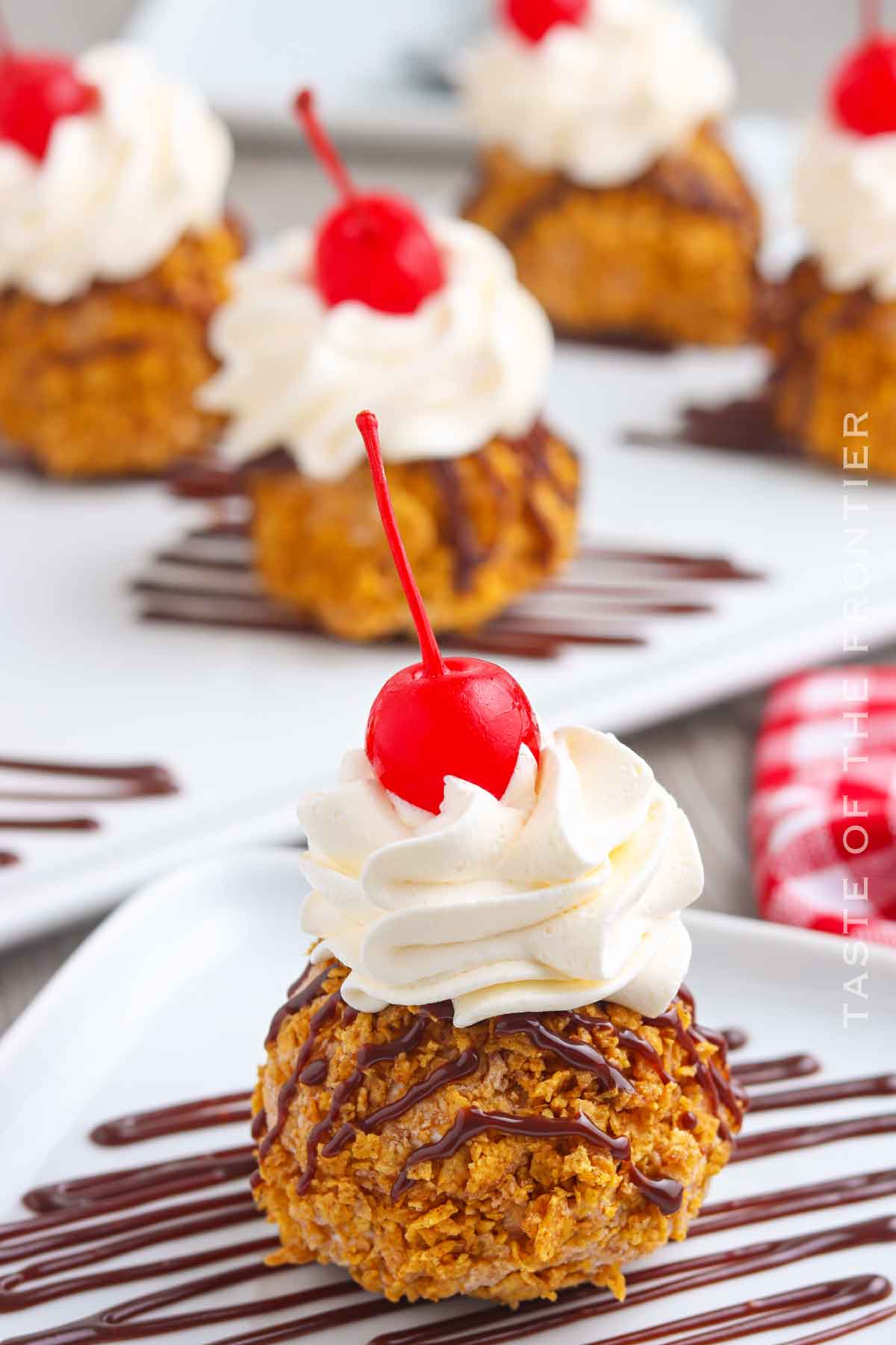 Fried Ice Cream Dessert