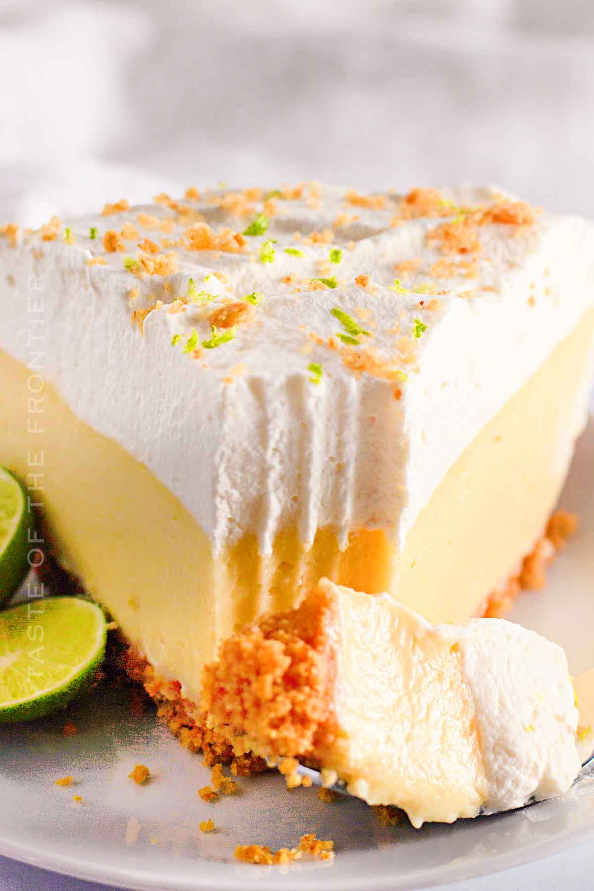 Key Lime Pie with Whipped Cream