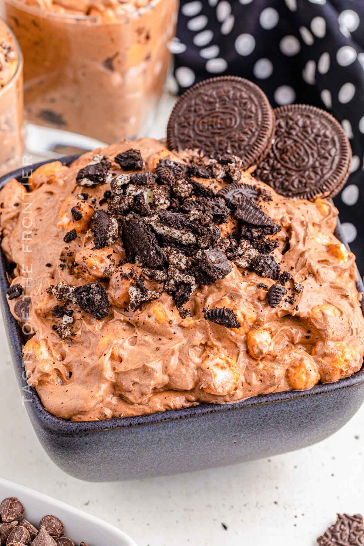 dirt fluff recipe with Oreos