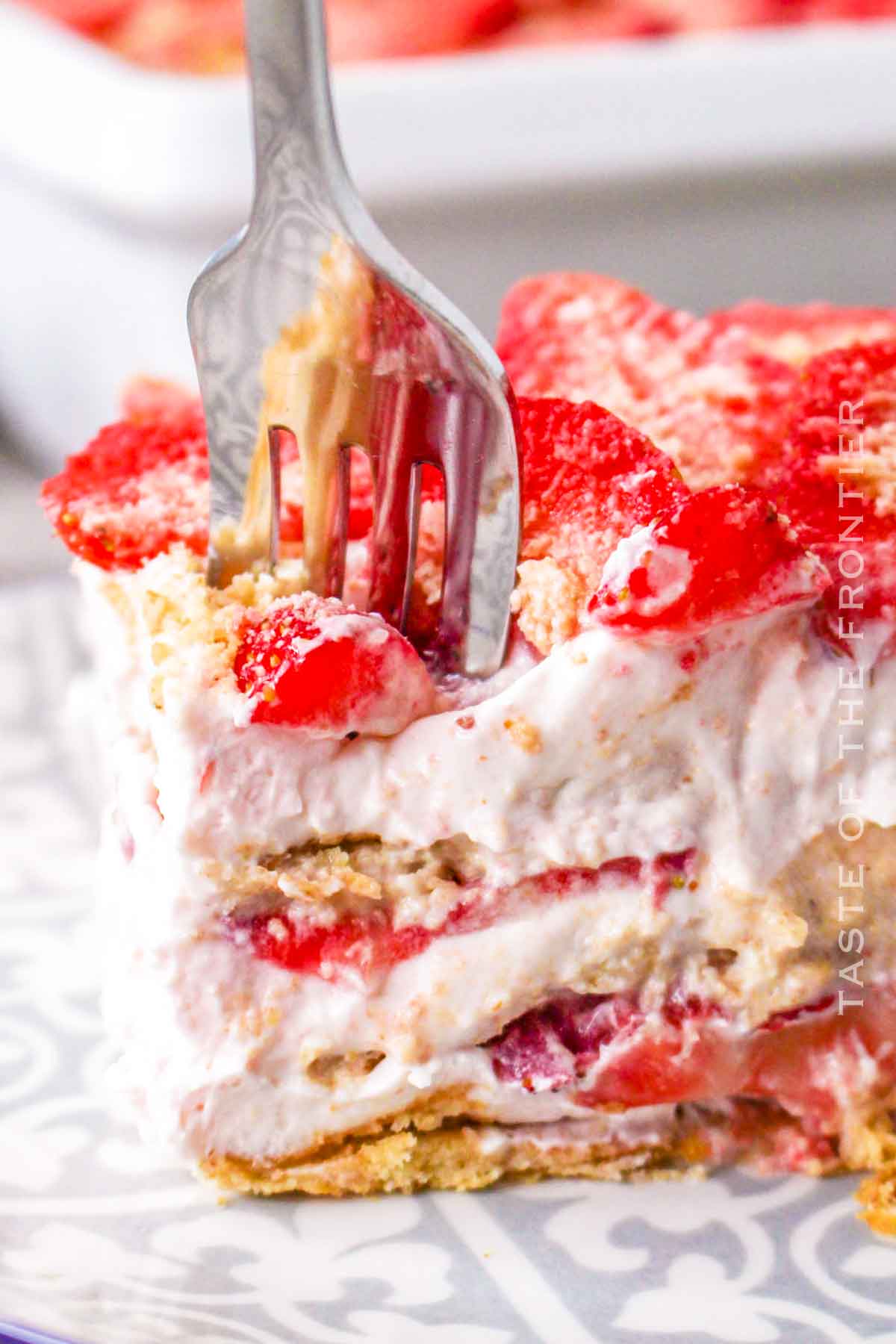 Strawberry Icebox Cake