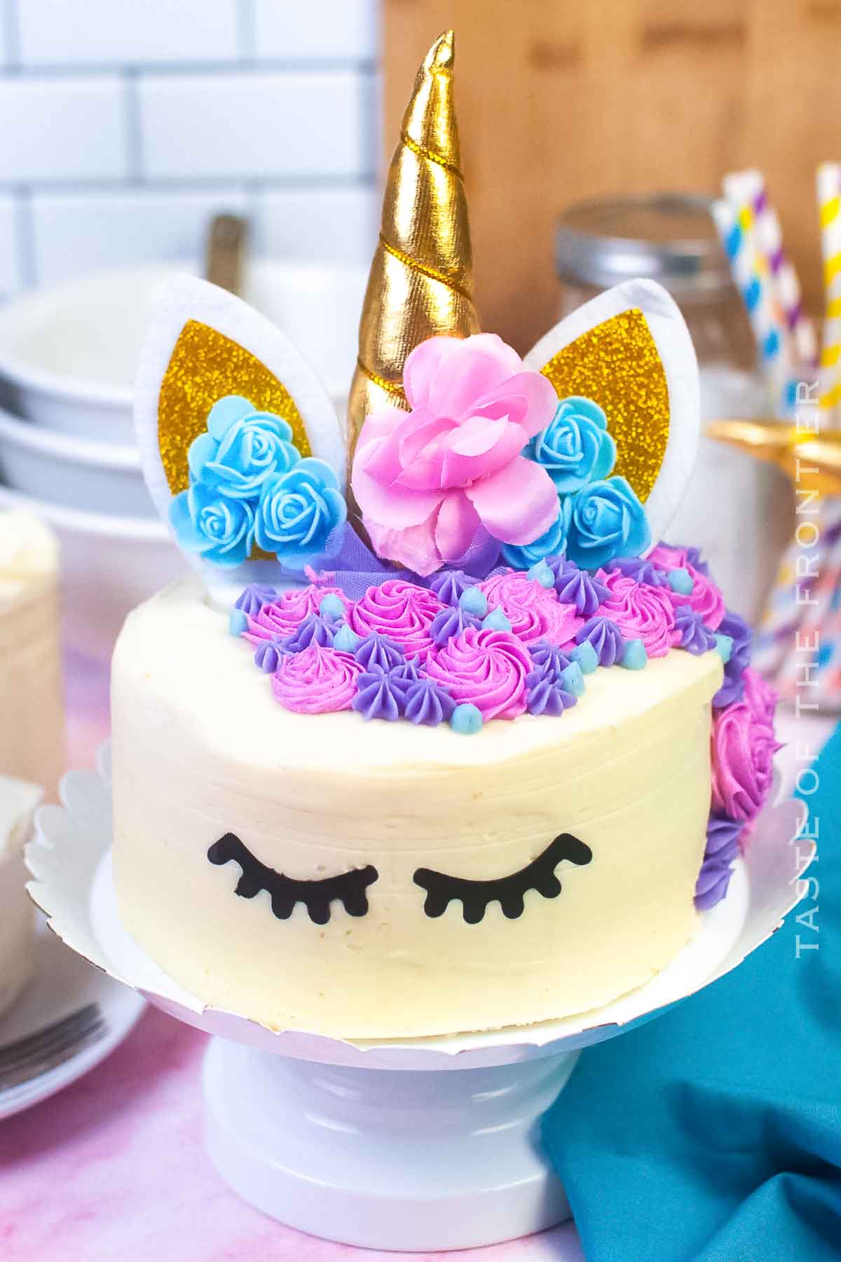 unicorn birthday cake