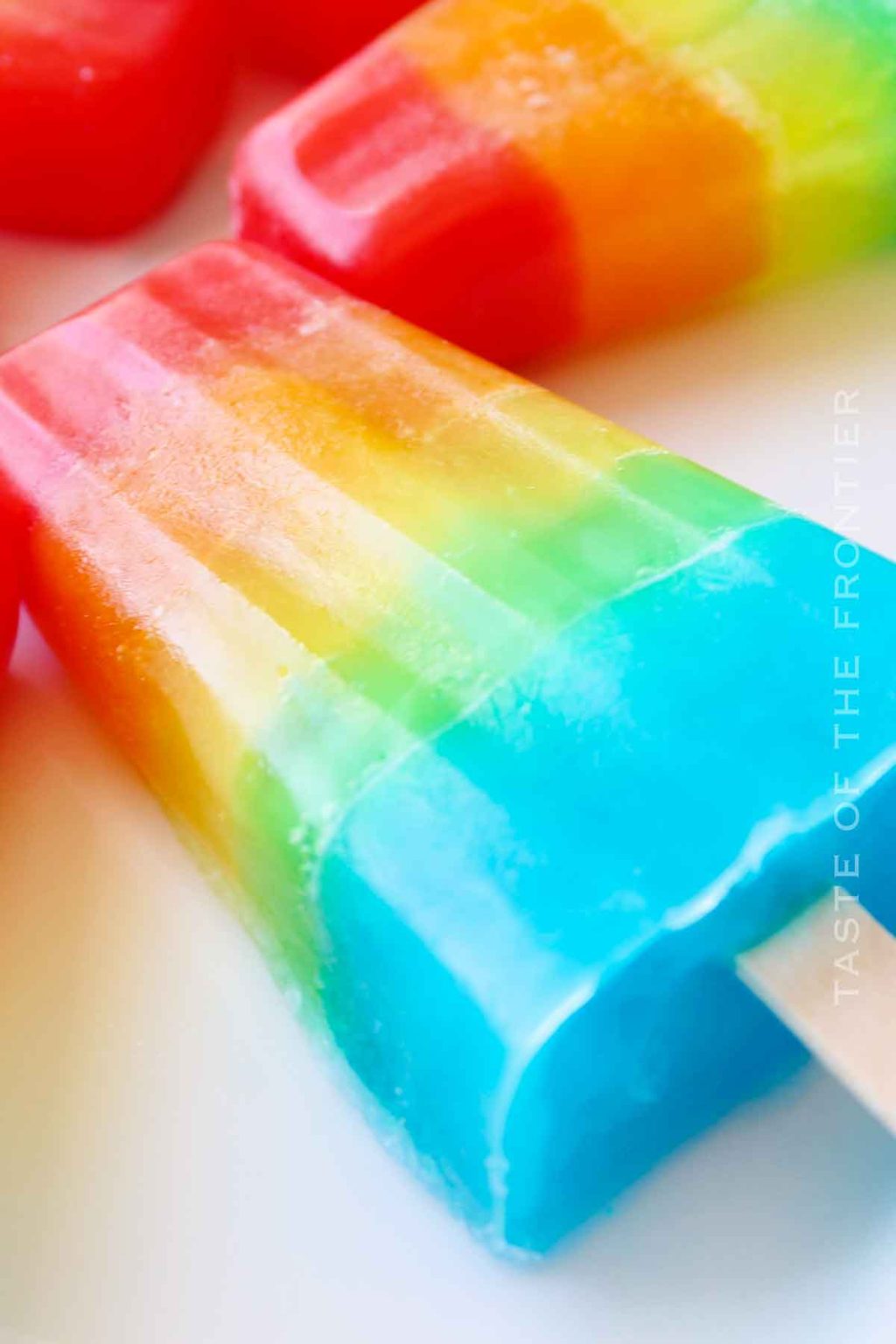 Jello Popsicles Taste of the Frontier