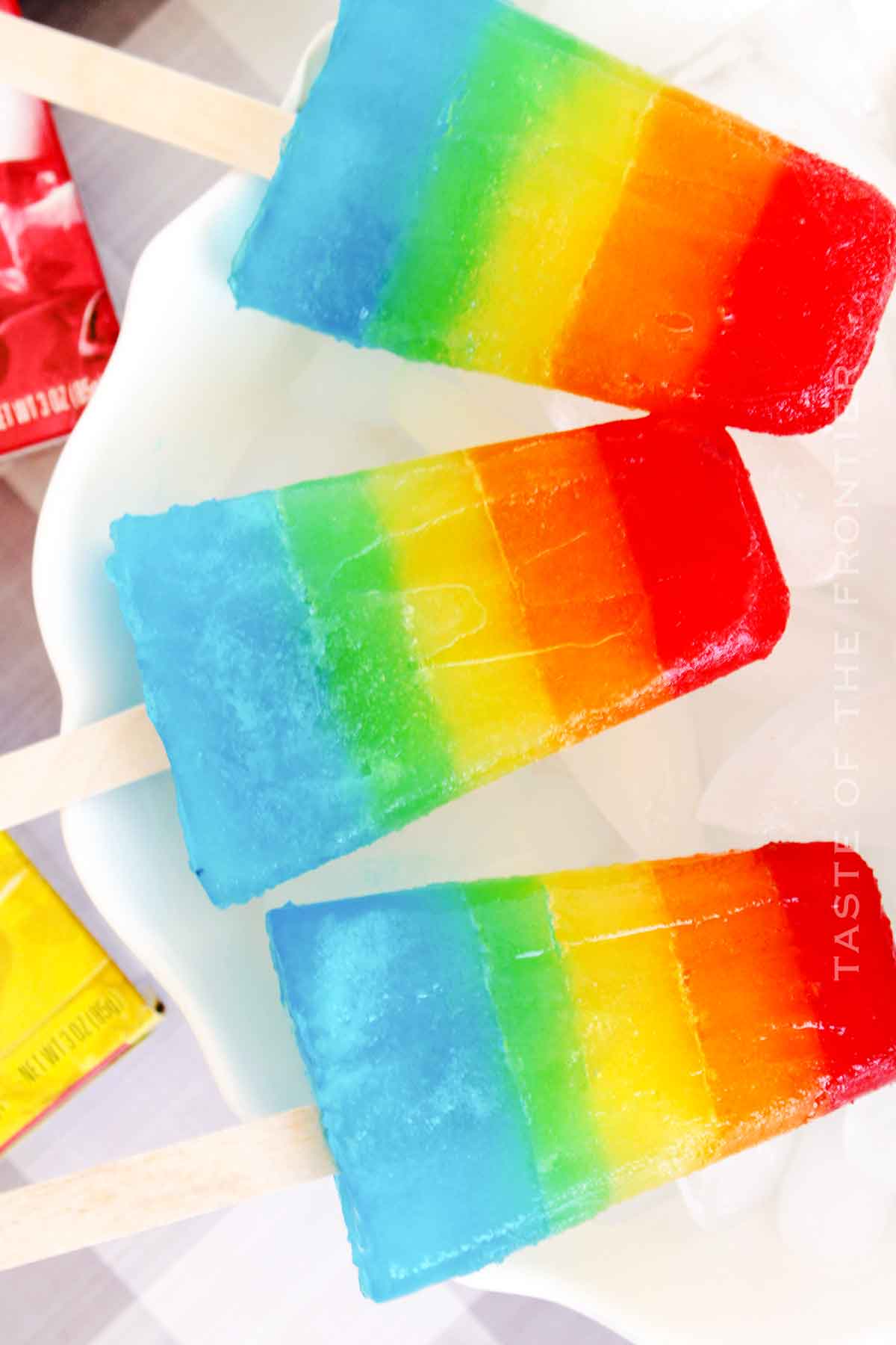 frozen jello dessert