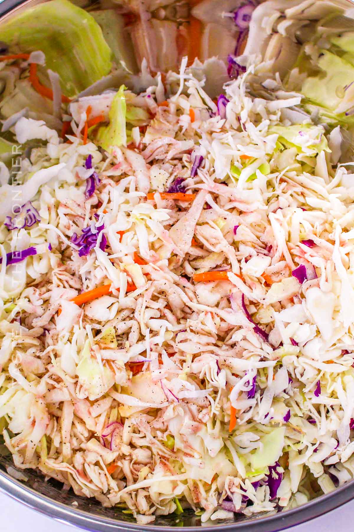 how to make Red Wine Vinegar Coleslaw