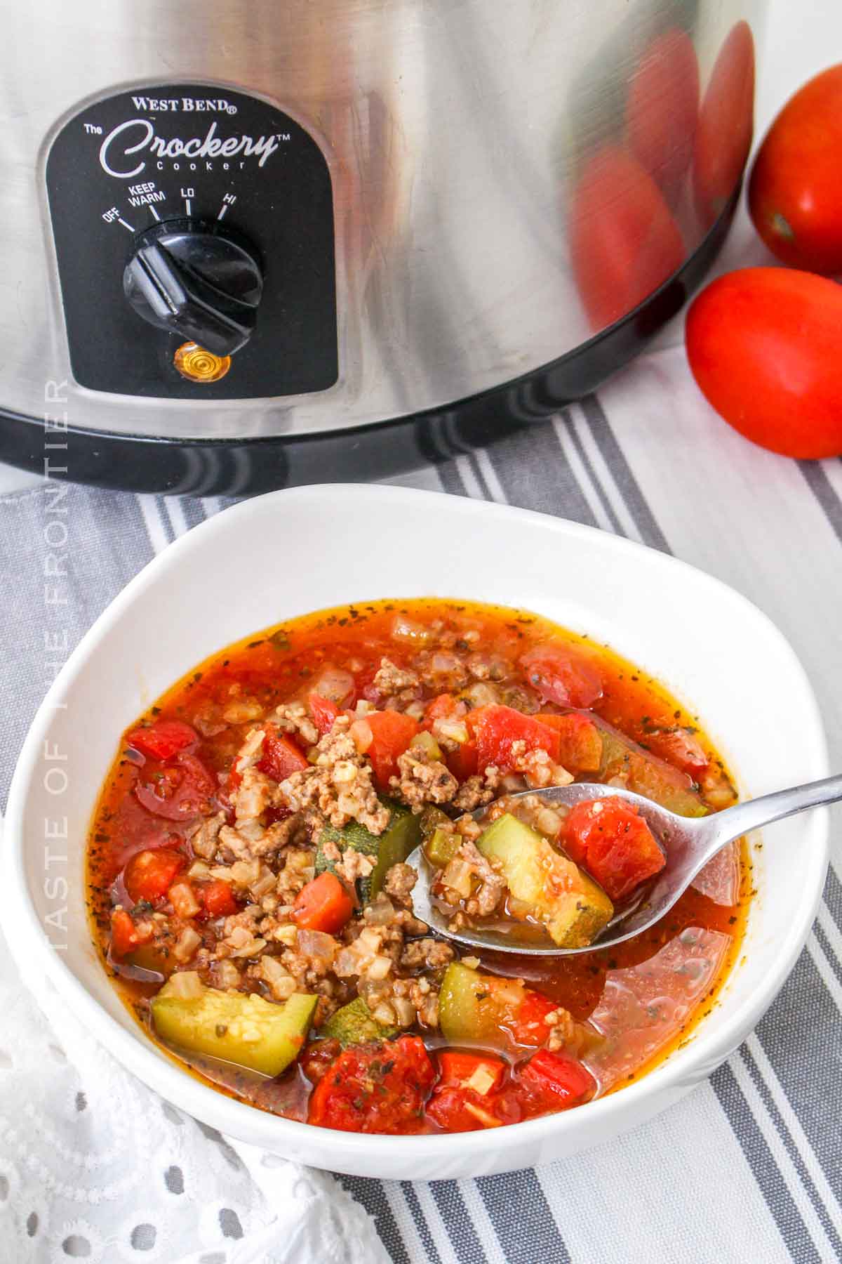 Easy vegetable sausage soup