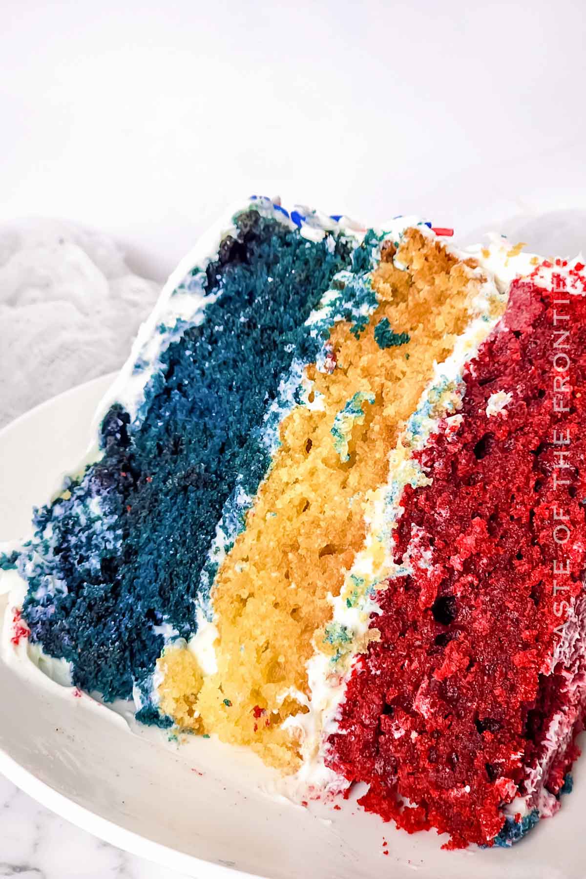 Red White and Blue Cake Recipe