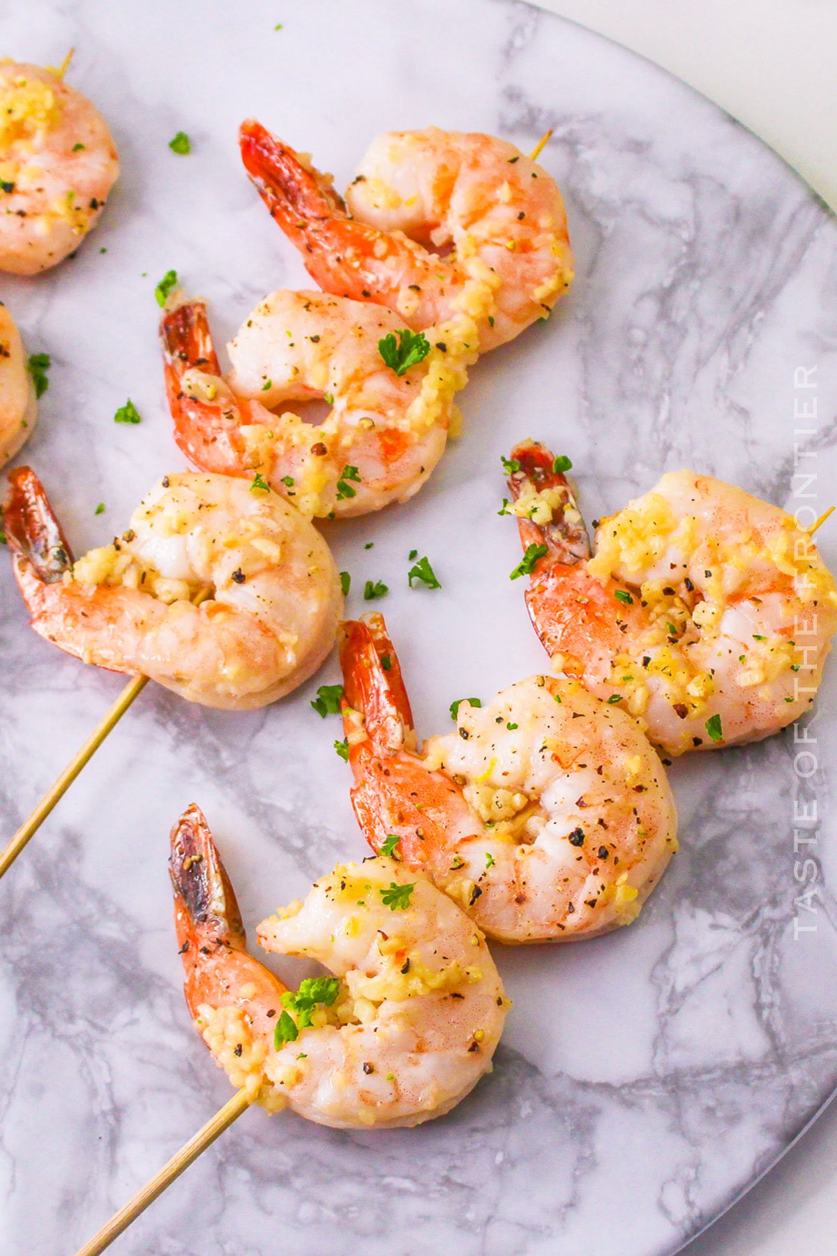 Shrimp Skewers in Oven