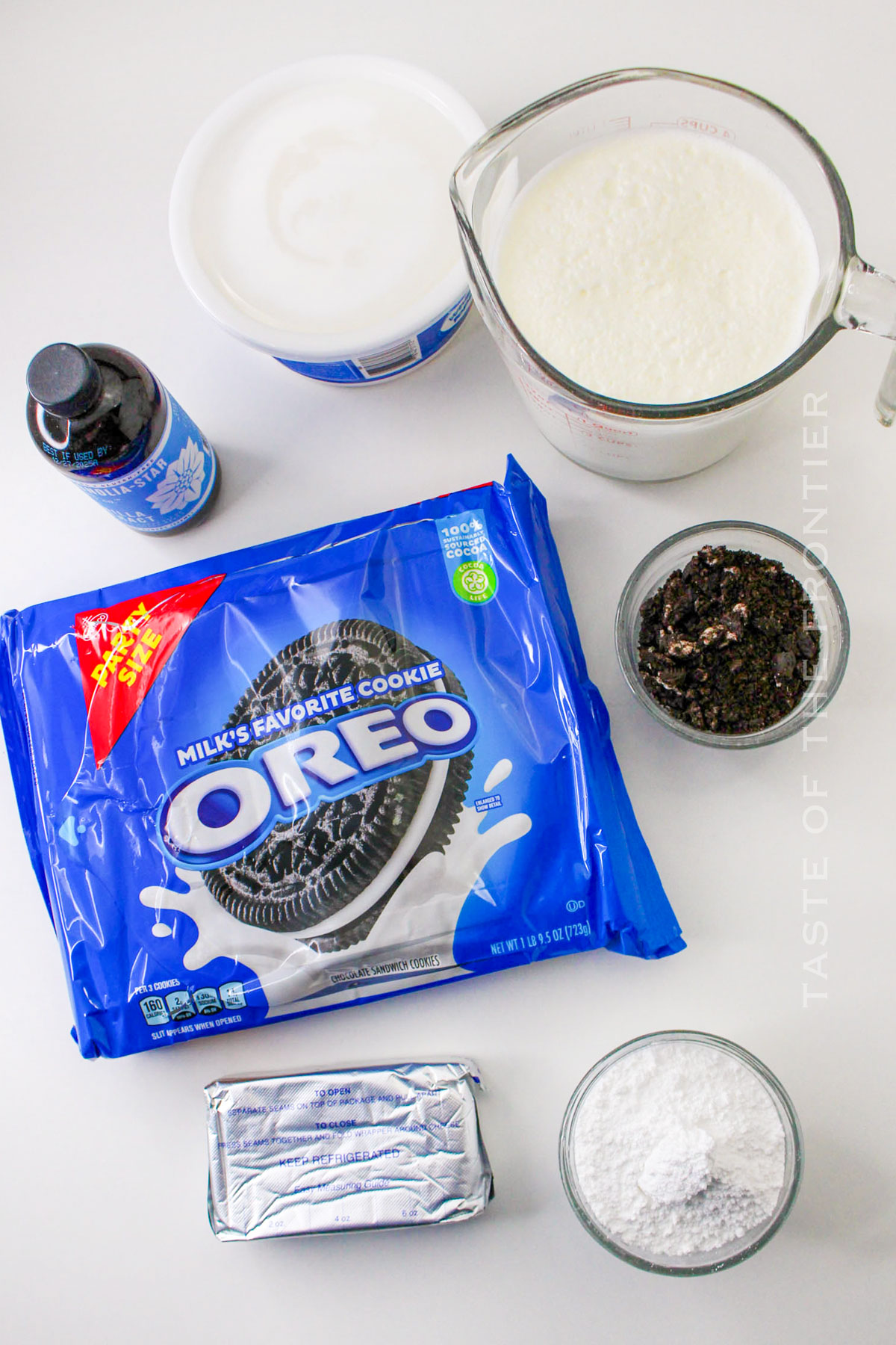 Oreo Icebox Cake Ingredients