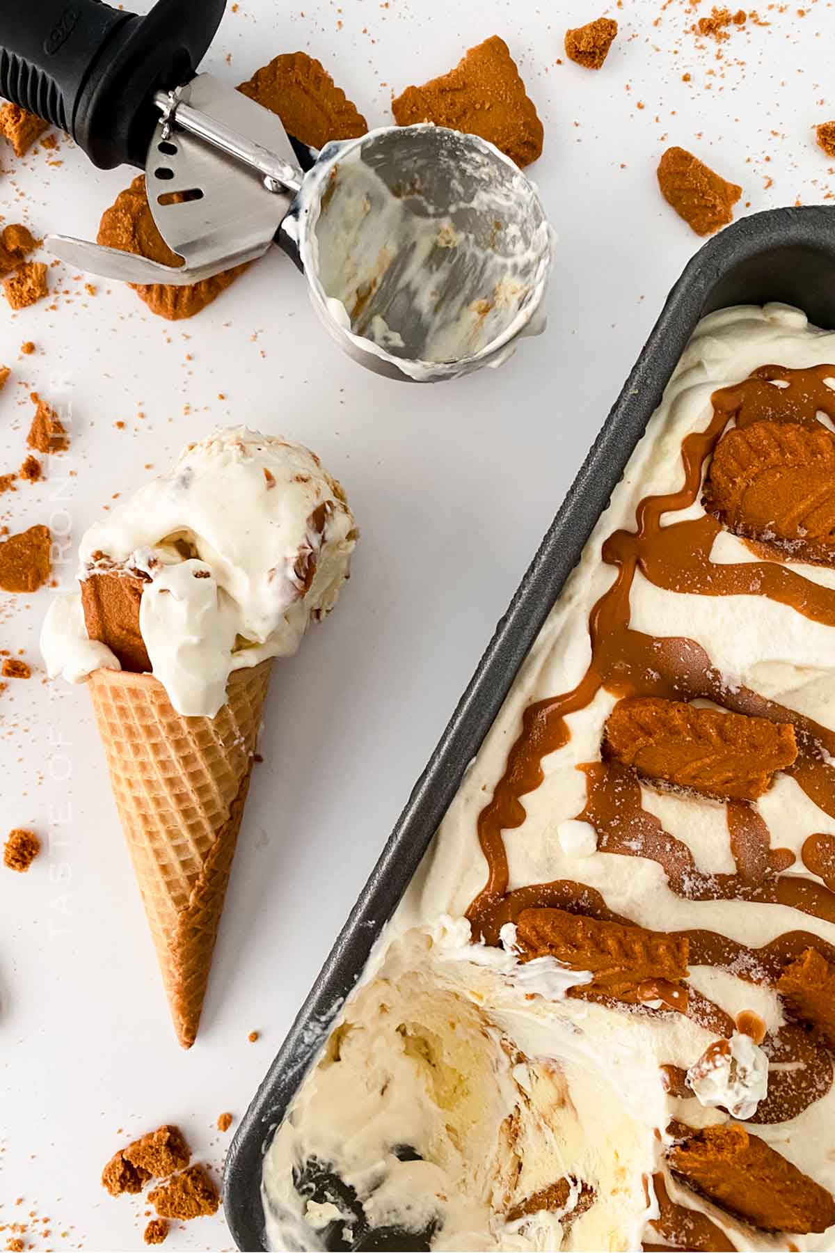 Biscoff Ice Cream Recipe