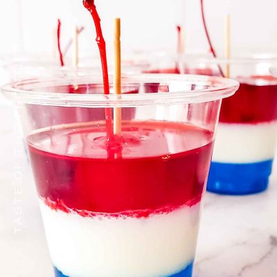 Bomb Pop Jello Shots