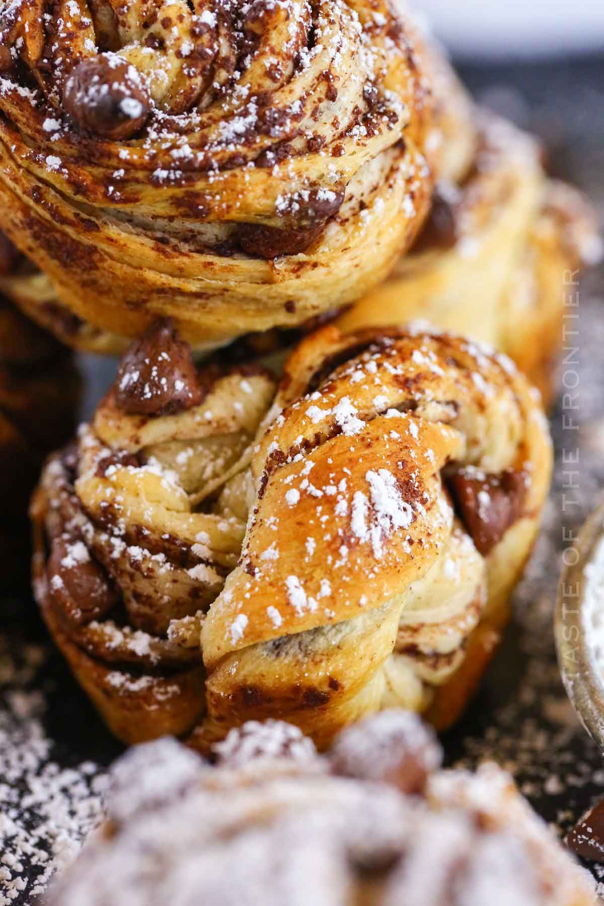 Chocolate Chip Cruffins