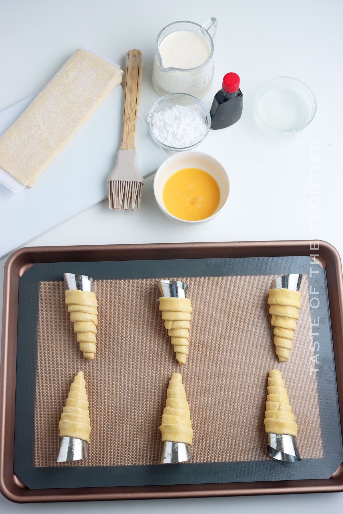 making treats with Puff Pastry