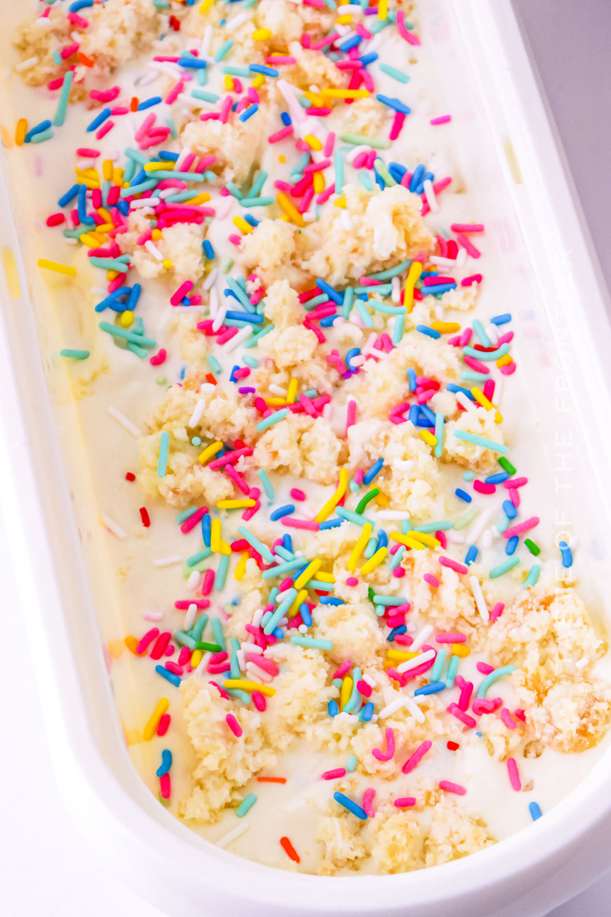 how to make Birthday Cake ice cream