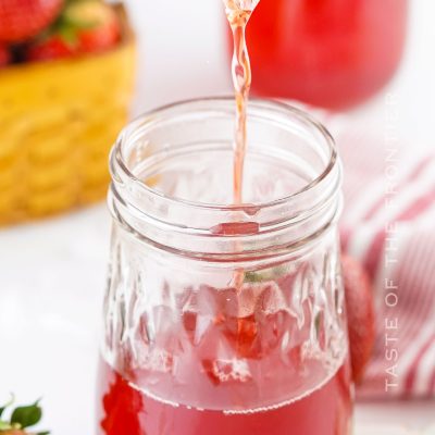 Strawberry Simple Syrup