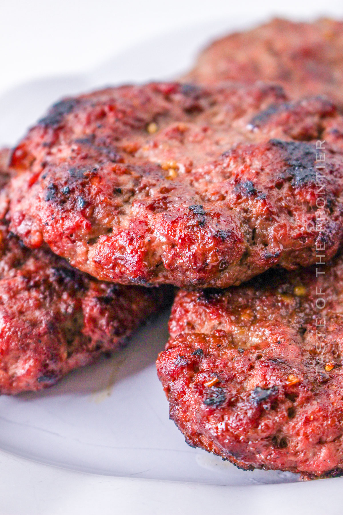 Juicy BBQ burgers