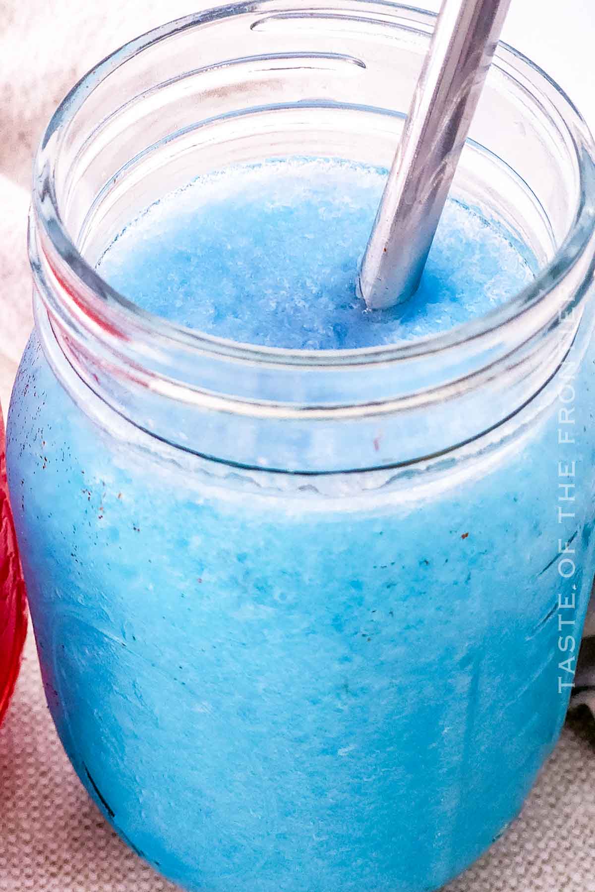 blue raspberry slurpee