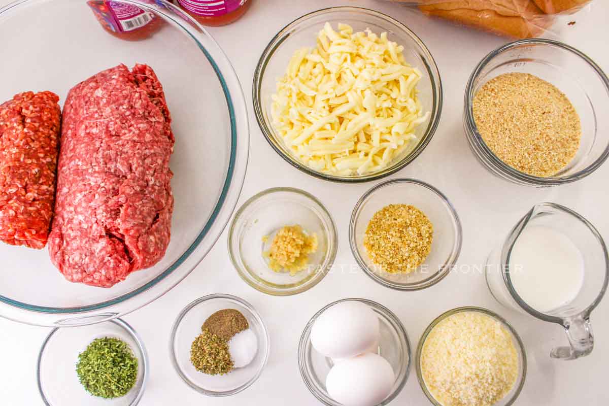 Italian Meatball Ingredients