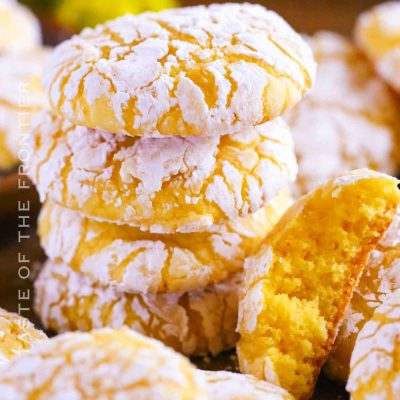 Lemon Cake Mix Cookies